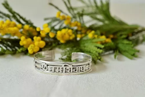Bracelet in sanskrit from India