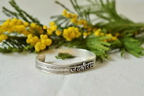 Bracelet in sanskrit from India