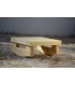 Rocking meditation bench