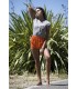 Short de Yoga orange